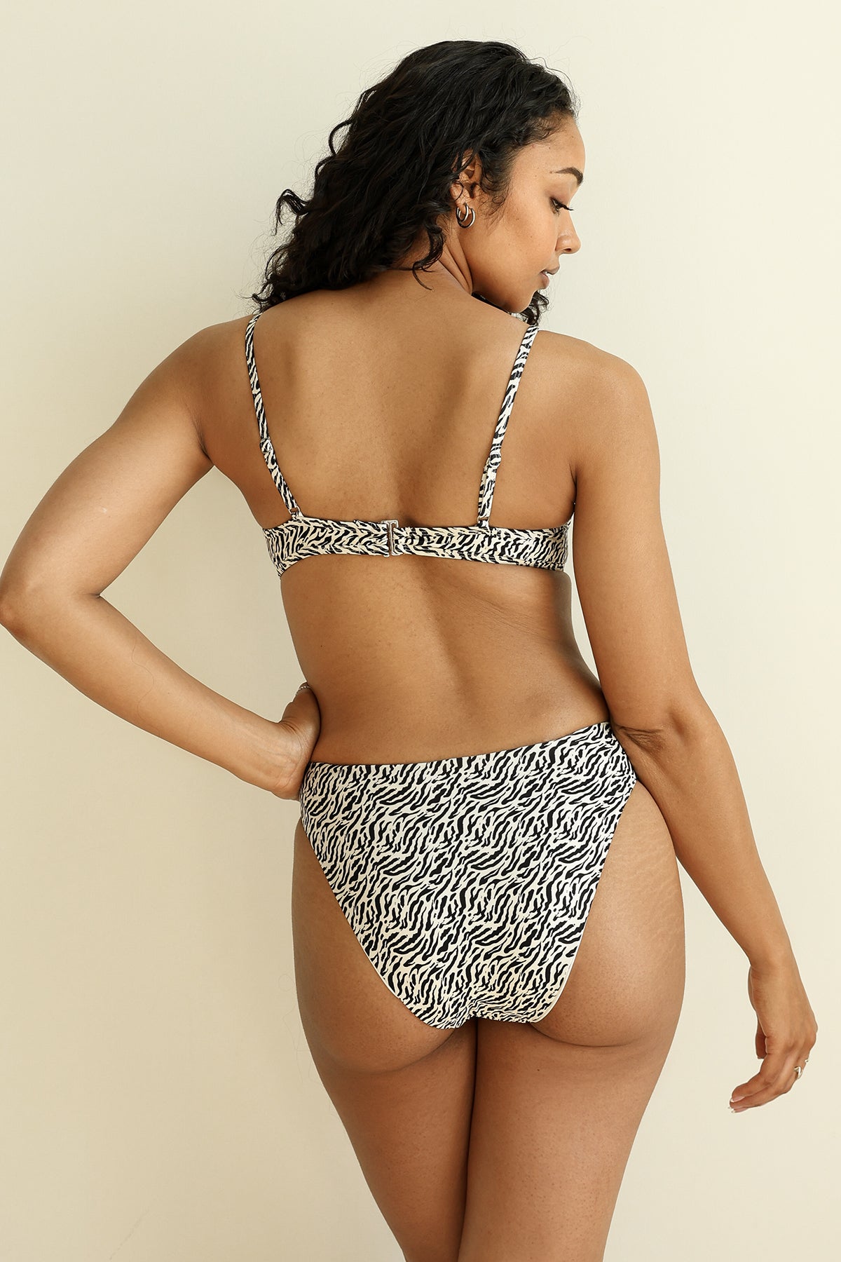 Alternative view of Seashore High Waist Cheeky Bikini Bottom