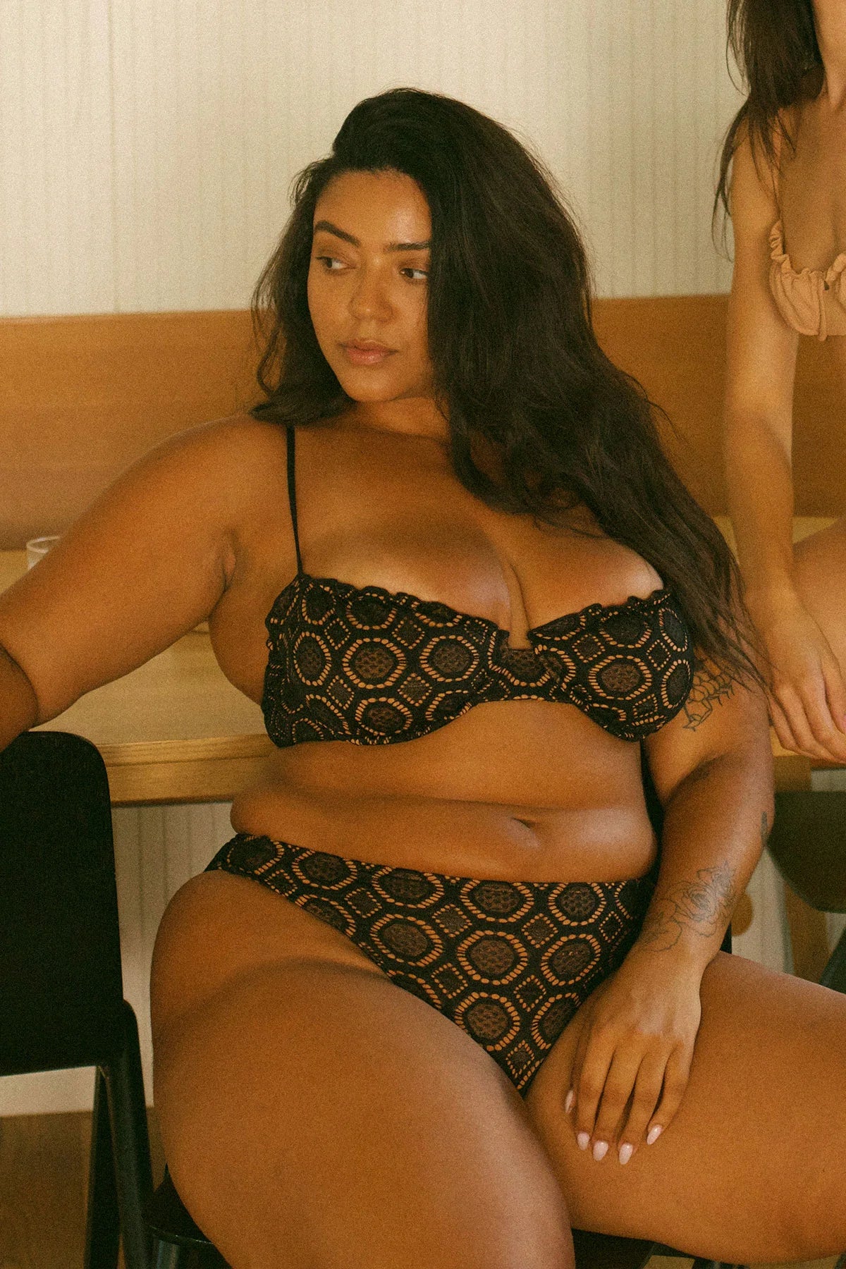 XS / Bella Lace/Noir